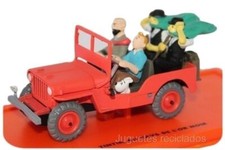 tintin Au Pays de noir Jeep