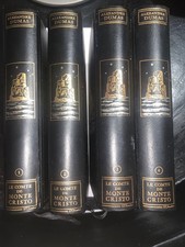 Le comte de Monte Cristo d'Alexandre DUMAS - 4 tomes (Edition Jean de Bonnot) or