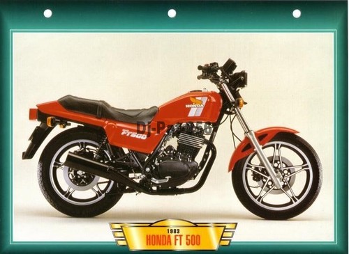 Fiche moto honda 500 1983 - :,