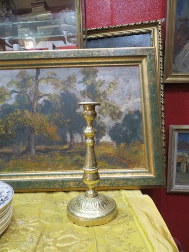 Ancien grand bougeoir - ancien,