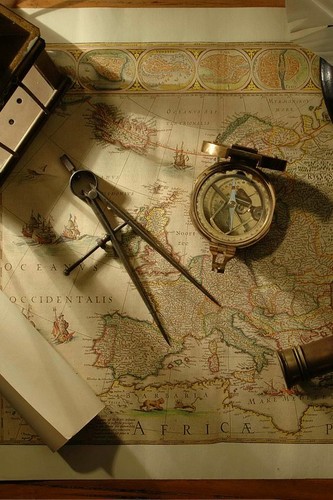 Toile vintage aventure - toile,