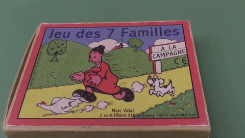 Vintage jeu familles - de, 7