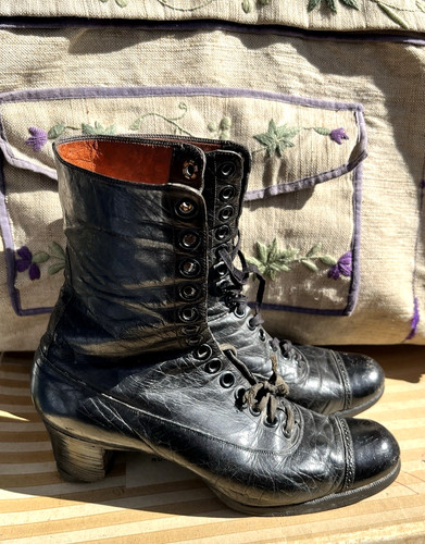 Ancienne paire bottines - ancienne, de