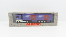 ALBEDO CAMION RENAULT MAGNUM SEMI-REMORQUE MILKA REF. 700002 - ECHELLE H0 1/87