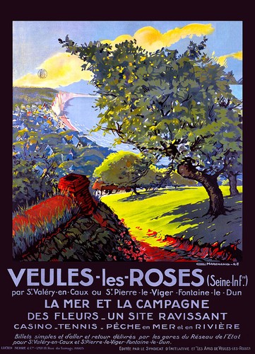 Affiche chemin fer - État,