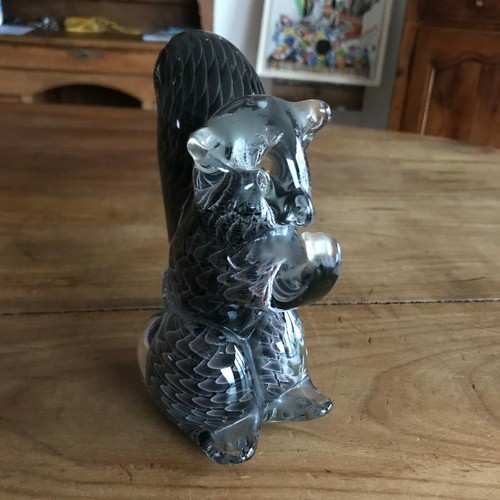 Verrerie art n38 - art, écureuil