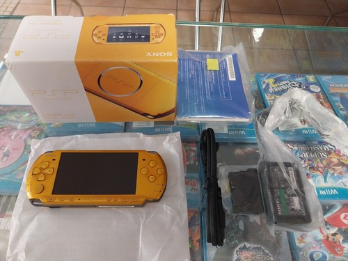 Sony psp yellow carnival - sony,
