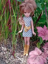 Tenue Sixties pour poupée Mam'zelle Paname 32 cm Unica ( Poupée non incluse )