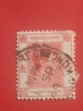 N°250 timbre Hong Kong 20c