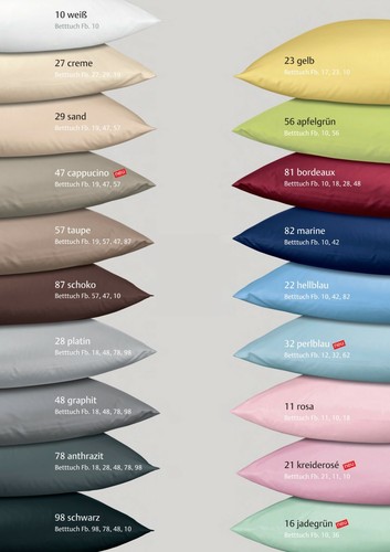 Janine housse couette unie - de,