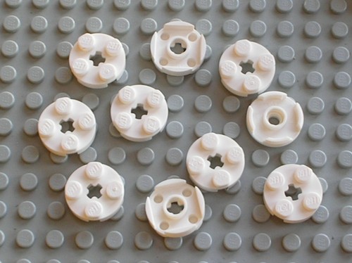 Lego white round - lego,