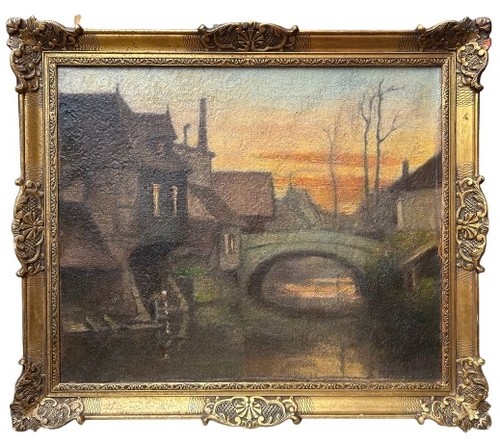Impressionist antique original - impressionist,