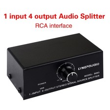 Commutateur audio stéréo RCA