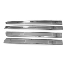 Bande baguette de porte latérale pour Toyota Hilux 2015-2025 en acier inox 4Pcs