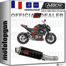 ARROW ECHAPPEMENT HOM GP2 GP 2 GPGUN TITAN LOOK NOIR KAWASAKI Z-800 Z800 2016 16