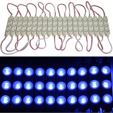 20X Module LED Bleu 12V RoHS Publicité Éclairage Enseigne Lumineuse IP67