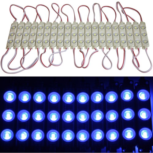 20x module led bleu 12v - module,