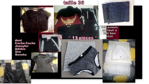 Lot vêtements soit - 14,
