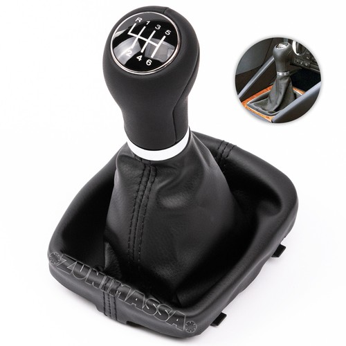 Vitesses cuir pommeau levier - cuir,