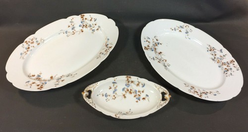 Lot anciens plats service de - lot,