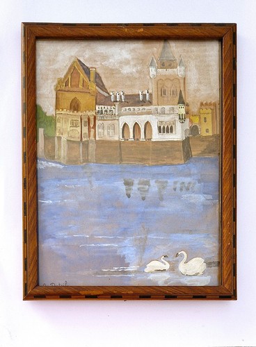 Tableau peinture gouache - peinture, la