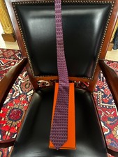 Cravate hermes soie veritable - hermes,