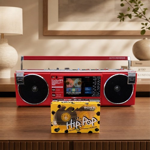 Toshiba sf5 rare - toshiba, boombox