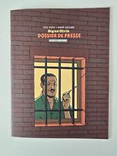 Dossier de presse - Blake et Mortimer - Signé Olrik - Juillard Sente Jacobs