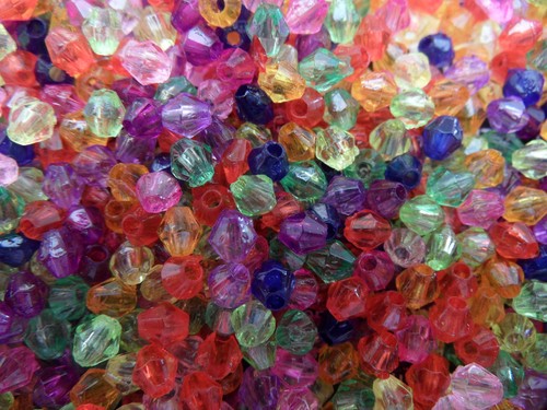 Lot 300 perles toupies - lot, de