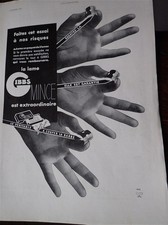 lame de rasoir GIBBS + cuisine CALOR par LAUVE + AMIEUX pub ILLUSTRATION 1935 eb