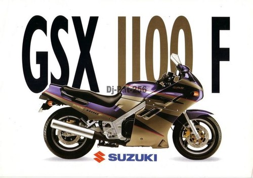 Brochure suzuki gsx f 1100 - suzuki,
