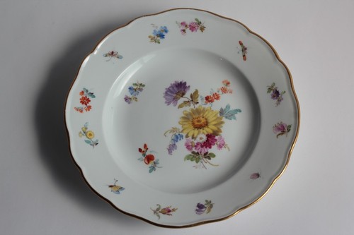 Meissen assiette dessert - meissen, à