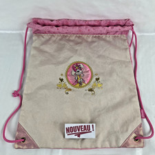 ➜MAGNIFIQUE SAC À DOS À CORDON DIDDL diddlina rose 100% polyester de collection