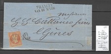France - Lettre Francia Via di