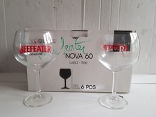 6 verres Gin Beefeater