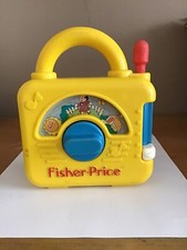 FISHER PRICE Vintage radio musical