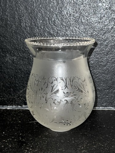 Globe verre gravé - en,