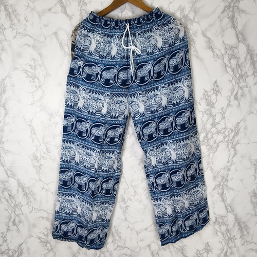 New elephant print drawstring - elephant,
