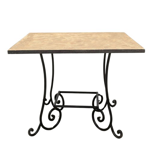 Guéridon carré table - carré, ou