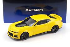 1:18 AUTOart Chevrolet Camaro ZL1 Coupé 2017 Jaune Brillant