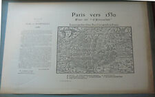 PLAN DE PARIS 1530 DIT PLAN