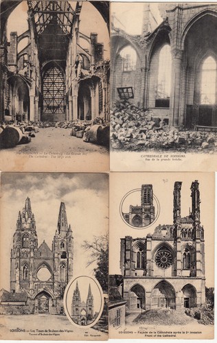 Lot old postcards - lot, of