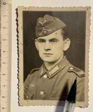 Allemagne Photo 1943 Épaulette Passant 49 Feldgrau Pologne Krakau