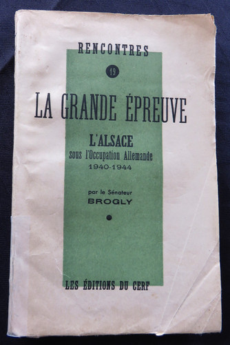 Alsace grande epreuve - alsace,