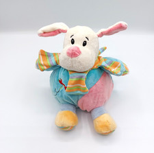 Peluche doudou chien blanc