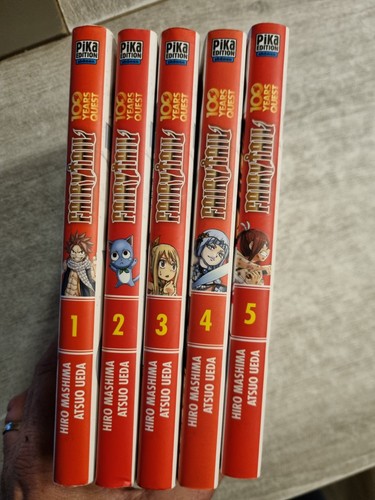 Manga fairy tail - fairy, years