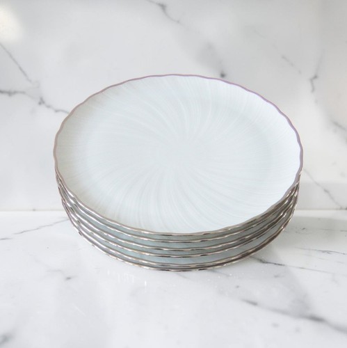 Assiettes dessert en - 6,