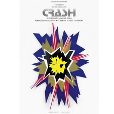 Roy Lichtenstein CRASH Poster - Iconic Pop Art Print - Large Wall Art - Retro D