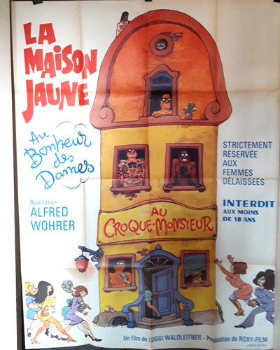 Maison jaune 1957 affiche - la, 1957/