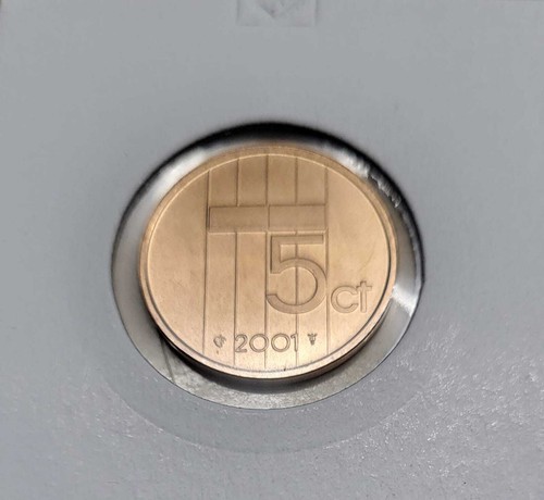 Pays bas centimes monnaie - 5,